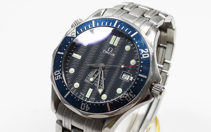 Omega Seamaster Titan Automatik Stahl mit Datumsanzeige